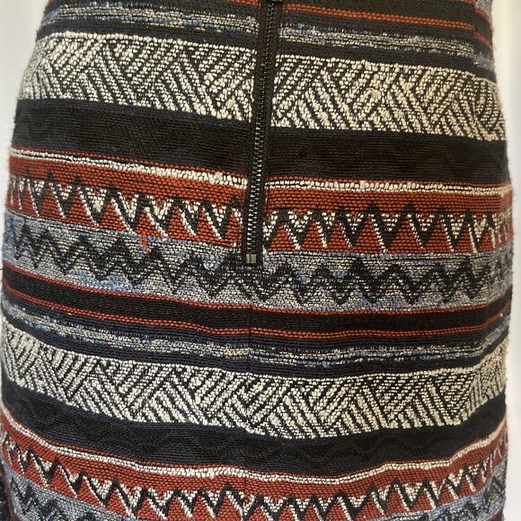 Sam Edelman Aztec Wrap Mini Skirt Prairie Dreamer Size 2 - Picture 9 of 12
